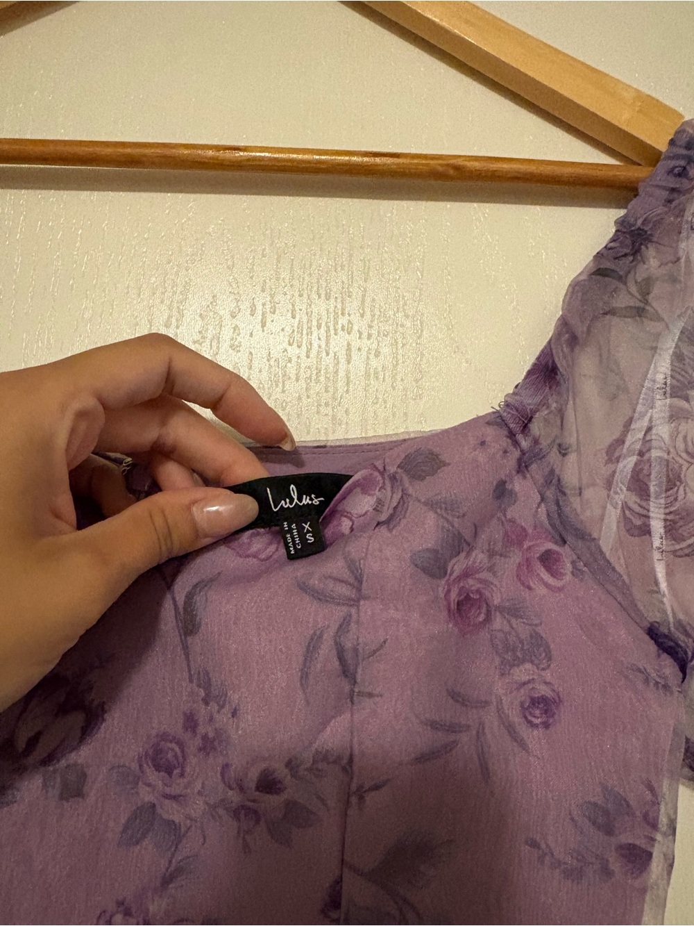 Lulus Oh-So Stunning Purple Floral Organza Tiered Midi Dress - Picture 8 of 12